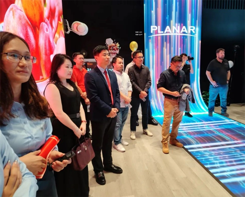Leyard Singapore Exhibition Hall officially opened