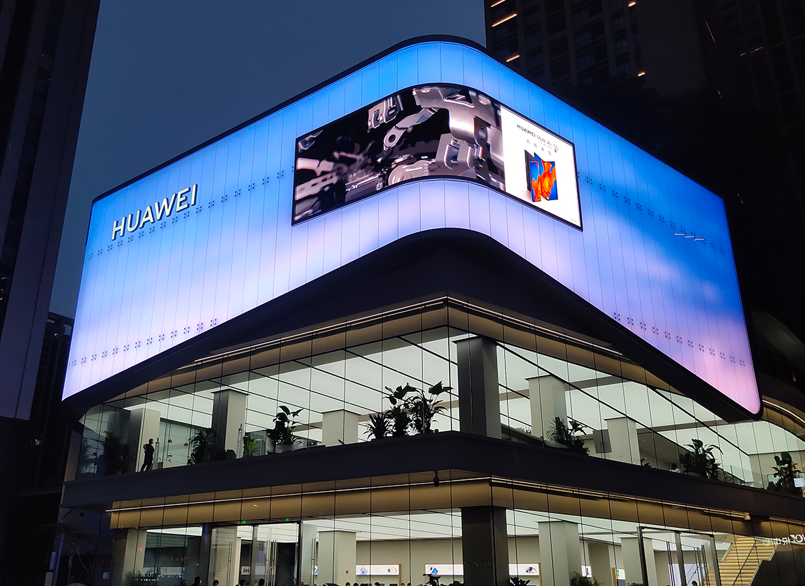 Led mesh screen sales outdoor
