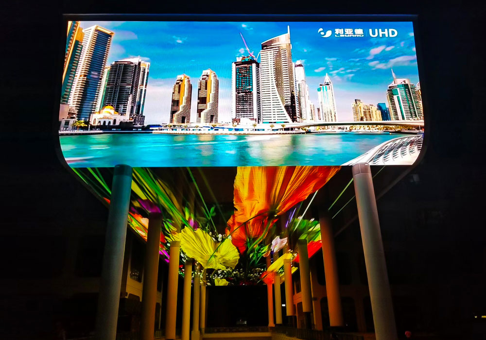 2019 Beijing Time Square Mirror Screen For Ceiling