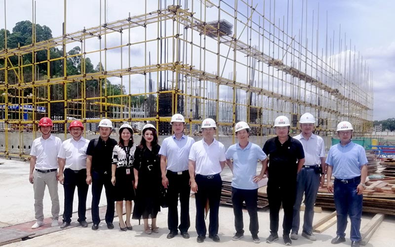 Chairman Li Visited The Construction Site Of The Group’s Southern Headquarters
