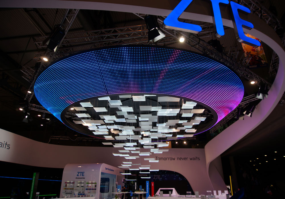 2015 Barcelona Spain ZTE Exhibition