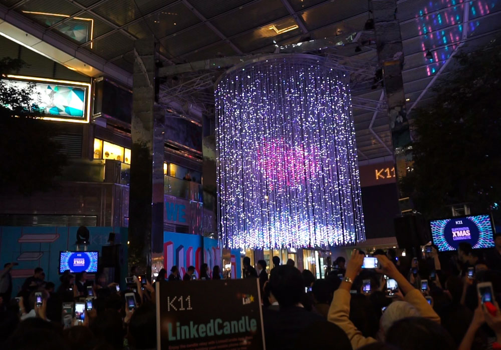 2015 Hongkong K11 mall 3D Christmas Tree