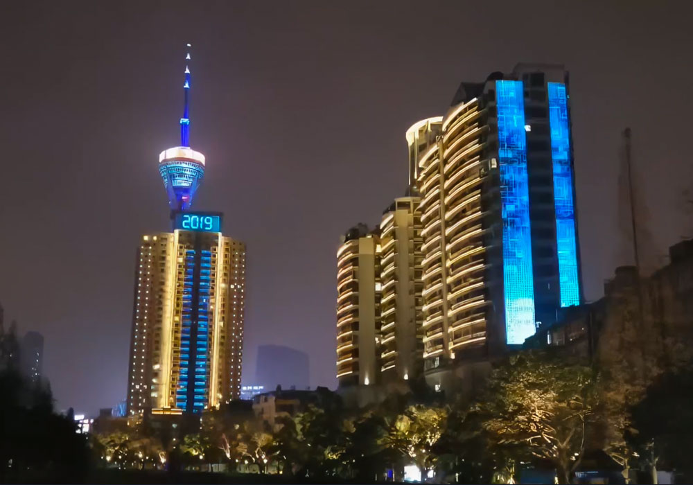 2019 Chengdu China Mengzhui Bay