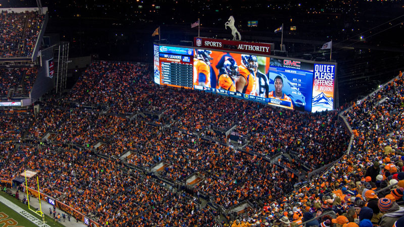 Smart LED Screens Brighten the Stadiums