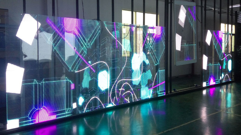 Transparent LED Screen Makes No Shelter More Creative